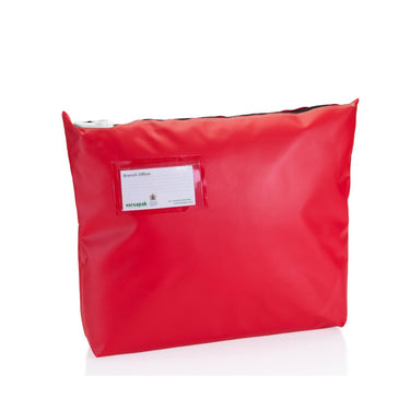 Single Seam Mail Bag with Gusset CG2 T2 Red